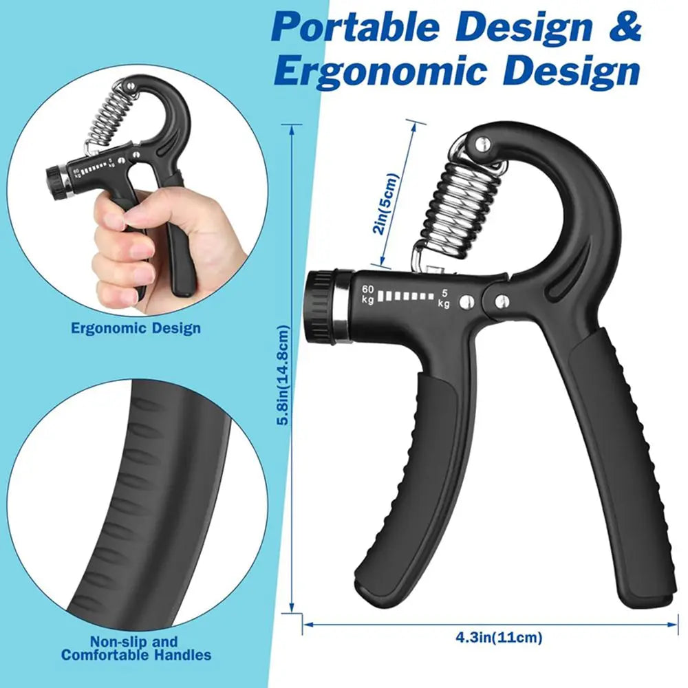 Ultimate Grip Strength Trainer - Enhance Your Wrist and Forearm Power with Our Hand Exerciser!